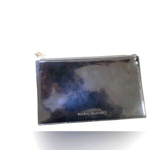 Marc Jacobs Shiny Black Leather Pouch